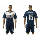 Sweden #15 Johansson Away Soccer Country Jersey