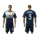 Sweden #3 Helander Away Soccer Country Jersey