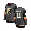 Women Vegas Golden Knights #11 Curtis McKenzie Authentic Black Home Fanatics Branded Breakaway NHL Jersey