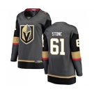 Women's Vegas Golden Knights #61 Mark Stone Authentic Black Home Fanatics Branded Breakaway Hockey Jersey