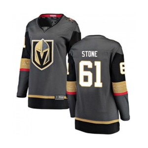 Women's Vegas Golden Knights #61 Mark Stone Authentic Black Home Fanatics Branded Breakaway Hockey Jersey