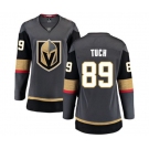 Women's Vegas Golden Knights #89 Alex Tuch Authentic Black Home Fanatics Branded Breakaway NHL Jersey