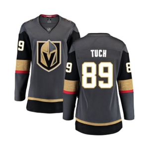 Women's Vegas Golden Knights #89 Alex Tuch Authentic Black Home Fanatics Branded Breakaway NHL Jersey