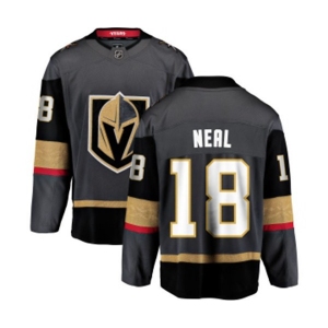 Youth Vegas Golden Knights #18 James Neal Authentic Black Home Fanatics Branded Breakaway NHL Jersey