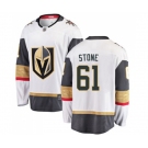 Youth Vegas Golden Knights #61 Mark Stone Authentic White Away Fanatics Branded Breakaway Hockey Jersey