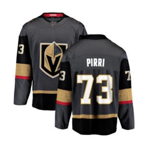 Youth Vegas Golden Knights #73 Brandon Pirri Authentic Black Home Fanatics Branded Breakaway NHL Jersey