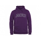 Abilene Christian University Wildcats Arch Name Pullover Hoodie Purple