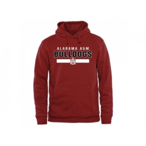 Alabama A&M Bulldogs Team Strong Pullover Hoodie Maroon