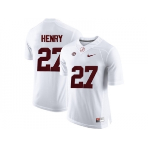 2016 Alabama Crimson Tide Derrick Henry #27 College Football Limited Jersey - White