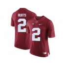 2016 Alabama Crimson Tide Jalen Hurts #2 College Football Limited Jerseys - Crimson