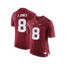 2016 Alabama Crimson Tide Julio Jones #8 College Football Limited Jersey - Crimson