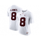 2016 Alabama Crimson Tide Julio Jones #8 College Football Limited Jersey - White