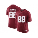 2016 Alabama Crimson Tide O.J Howard #88 College Football Limited Jersey - Crimson