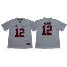 Alabama Crimson Tide #12 Joe Namath White Nike College Football Jersey