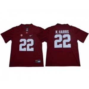 Crimson Tide #22 Najee Harris Red Limited Stitched NCAA Jersey