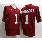 Men Alabama Crimson Tide #1 Kool-Aid McKinstry Red F U S E College Football Jersey