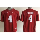 Alabama Crimson Tide #4 T.J Yeldon 2014 Red Limited Kids Jersey