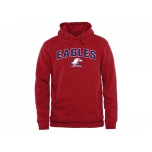 American Eagles Proud Mascot Pullover Hoodie Red