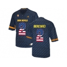 2016 US Flag Fashion Men's Arizona State Sun Devils Mike Bercovici #2 College Football Jersey - Black