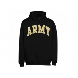 Army Black Knights Bold Arch Hoodie Black