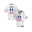 2016 US Flag Fashion Men's Under Armour Karlos Dansby #11 Auburn Tigers College Football Jersey - White