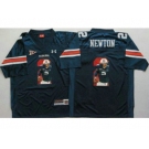 Auburn Tigers #2 Cam Newton Blue Player Fashion Stitched NCAA Jersey