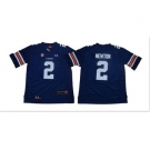 Auburn Tigers #2 Cam Newton Navy College Football Jersey