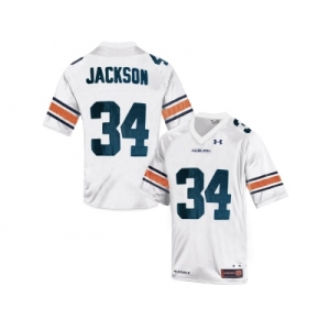 Men's Under Armour Bo Jackson #34 Auburn Tigers College Football Throwback Jersey - White