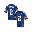 Men's Under Armour Cam Newton #2 Auburn Tigers College Football Throwback Jersey - Navy Blue