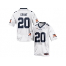 Men's Under Armour Corey Grant #20 Auburn Tigers College Football Jersey - White