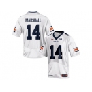 Men's Under Armour Nick Marshall #14 Auburn Tigers College Football Jersey - White