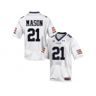 Men's Under Armour Tre Mason #21 Auburn Tigers College Football Jersey - White