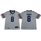 Tigers #8 Jarrett Stidham White Limited Stitched NCAA Jersey