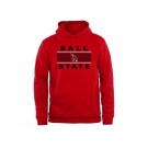 Ball State Cardinals Big & Tall Micro Mesh Sweatshirt Red