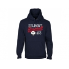 Belmont Bruins Ballpark Pullover Hoodie Navy Blue