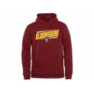 Bloomsburg Huskies Double Bar Pullover Hoodie Maroon