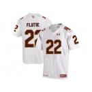 Men's Under Armour Boston College Eagles Doug Flutie #22 Fenway Event Authentic Performance Jersey - White