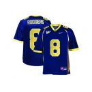 Men's California Golden Bears Aaron Rodgers #8 College Football Jersey - Navy Blue