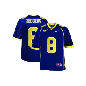 Men's California Golden Bears Aaron Rodgers #8 College Football Jersey - Navy Blue