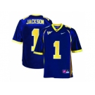 Men's California Golden Bears DeSean Jackson #1 College Football Jersey - Navy Blue