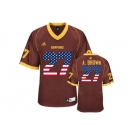 2016 US Flag Fashion Central Michigan Chippewas Antonio Brown #27 College Football Jersey - Maroon