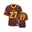 Central Michigan Chippewas Antonio Brown #27 College Football Jersey - Maroon