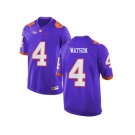 2016 Clemson Tigers DeShaun Watson #4 College Football Limited Jersey - Purple