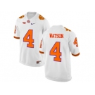 2016 Clemson Tigers DeShaun Watson #4 College Football Limited Jersey - White