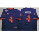 Clemson Tigers #4 Deshaun Watson Purple Player Fashion Stitched NCAA Jersey