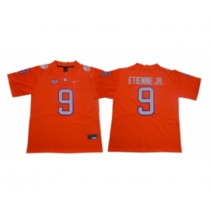 Clemson Tigers #9 Travis Etienne Jr. Orange Nike College Football Jersey