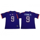 Clemson Tigers #9 Travis Etienne Jr. Purple Nike College Football Jersey