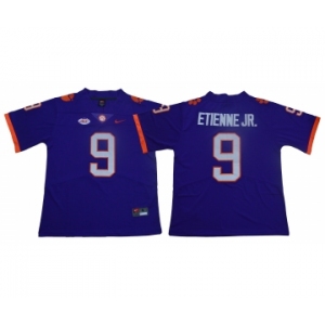 Clemson Tigers #9 Travis Etienne Jr. Purple Nike College Football Jersey