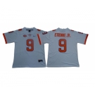 Clemson Tigers #9 Travis Etienne Jr. White Nike College Football Jersey