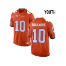 2016 Youth Clemson Tigers Ben Boulware #10 College Football Limited Jersey - Orange